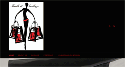Desktop Screenshot of handleithandbagz.com